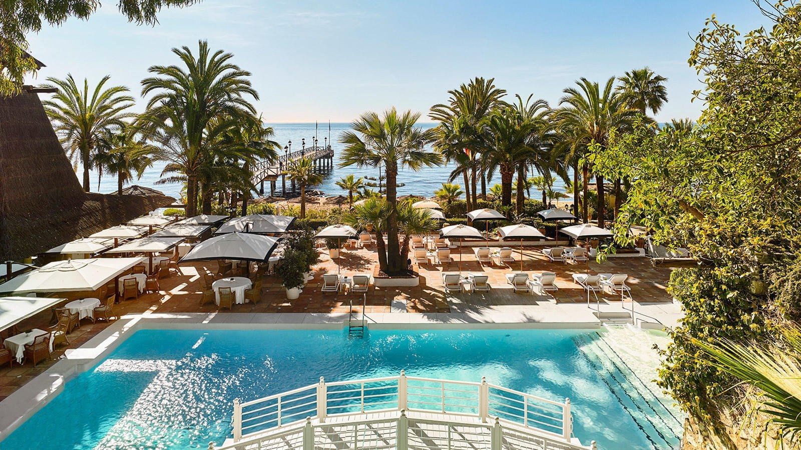 An icon of Marbella, visitors to the hotel’s excellent facilities can expect to receive the same attentive service as if they were guests